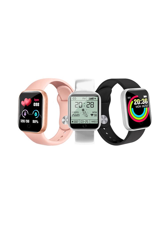 FitPro 280 mAh Renewed - Series 6 lite Smart Watch With Replaceable Strap Multicolor - Image 4