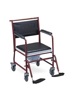 foshan Commode toilet wheelchair medical bathroom wheelchair 