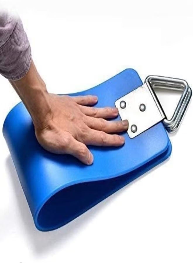 فيتنس ورلد أرجوحة أطفال,أرجوحة حائط مصنوعة من الحديد بمقعد متأرجح وسلاسل للانشطة الخارجية , مقعد حديدي متأرجح عالي التحمل مع سلسلة حديدي , مرجيحة أطفال للملعب والفناء الخلفي وغرفة اللعب مع سلسلة مغطاة بالبلاستيك وخطافات - Image 4