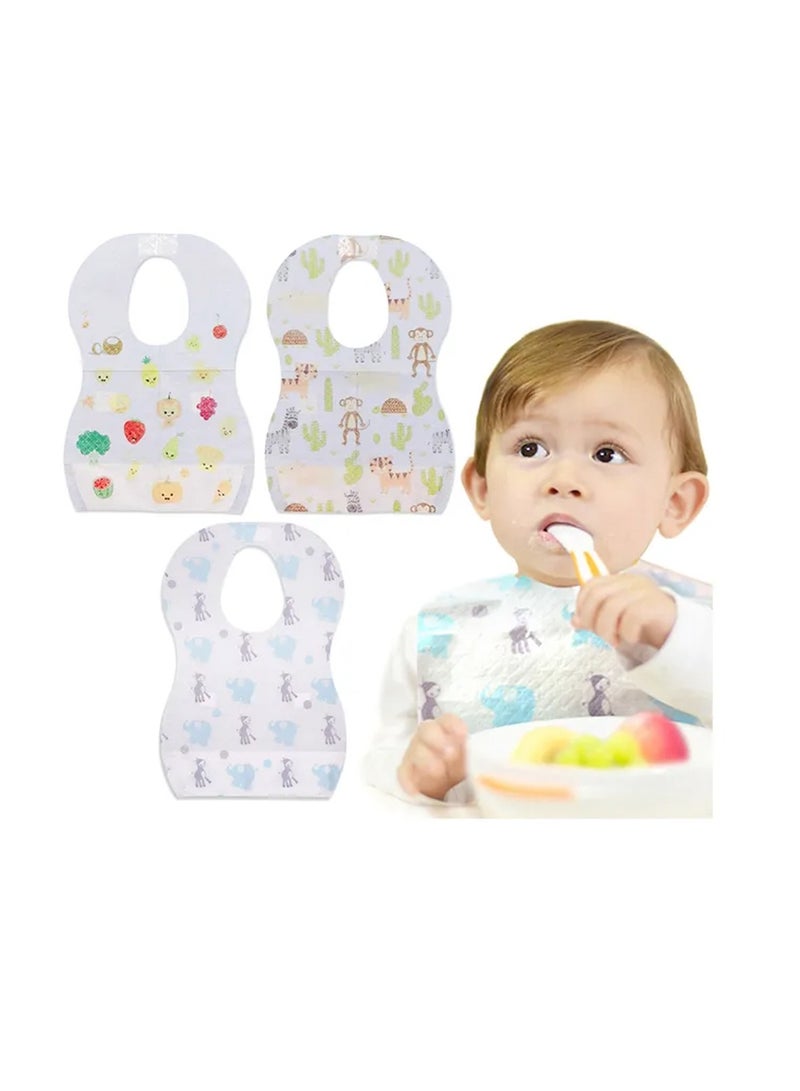 STAR BABiES Combo Disposable Changing Mat 40Pcs Spoon Fork Disposbale Bibs 30Pcs - Image 5