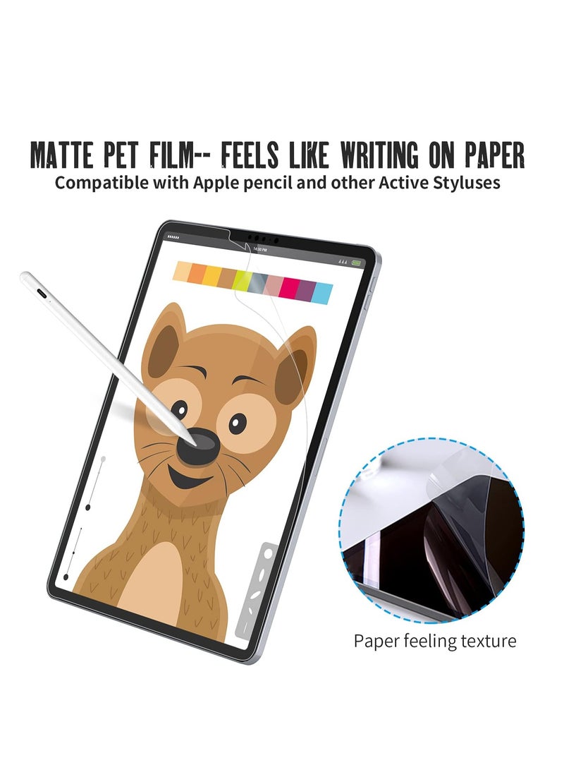 (قطعتان) واقي شاشة ورقي متوافق مع Huawei MatePad 11.5، [إصدار 2023 مقاس 11.5 بوصة] مثل الورق، كتابة ورسم، غشاء ناعم، غشاء ناعم مضاد للخدش بدون فقاعات (11.5 بوصة) - Image 1