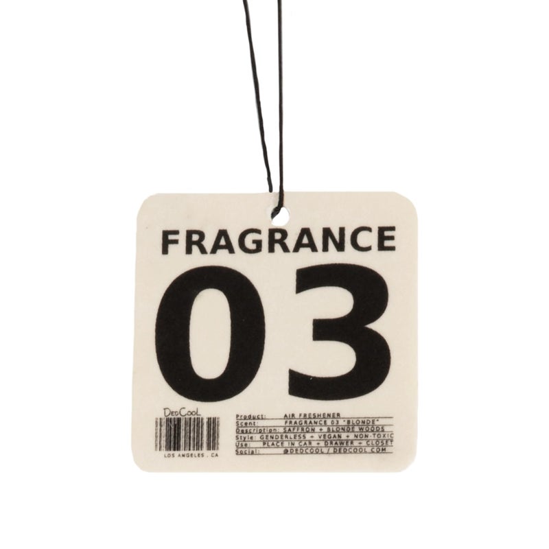 DedCool Air Freshener | Fragrance 03 | Hanging Odor Eliminator for Cars, Closets & Drawers | Juniper Berries, Pomelo & Saffron | Long-Lasting Essential Oil Infused Scent | Non-Toxic - Image 1