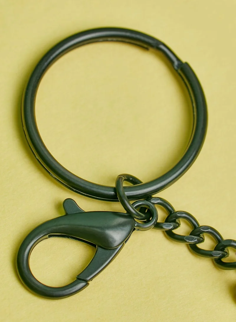 Typo Mickey Hands Up Enamel Keyring