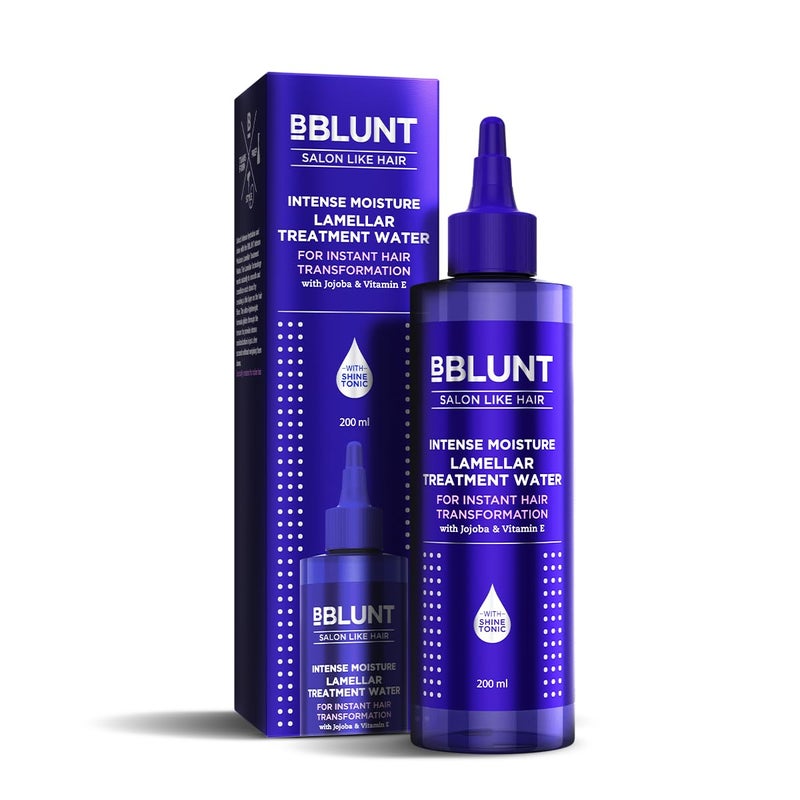 BBLUNT Bblunt Intense Moisture Lamellar Treatment Water Wonder Water Miracle Conditioner Conditions Instantly For Dry Frizzy Hair Rinse out Moisturizing Hair Treatment for Silky Shiny Smooth Looking Hair 200 ml - Image 1