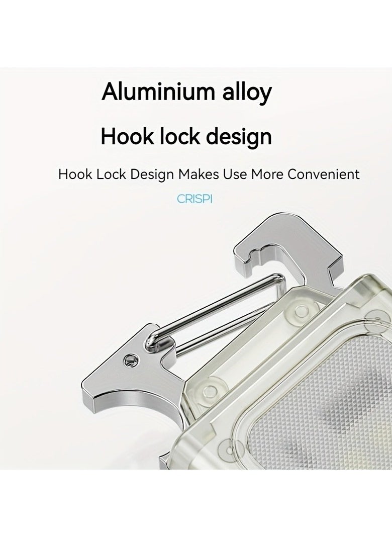 Generic - Smiling Shark Mini Keychain Flashlight COB High Brightness Light Portable Mini Clip-on Cap Light With Bottle Opener - Image 1
