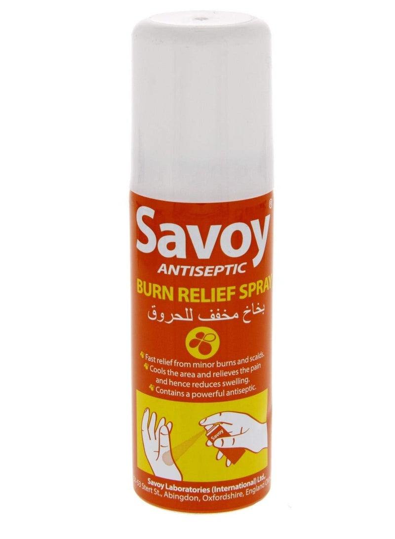 Savoy Burn Relief Spray 50Ml