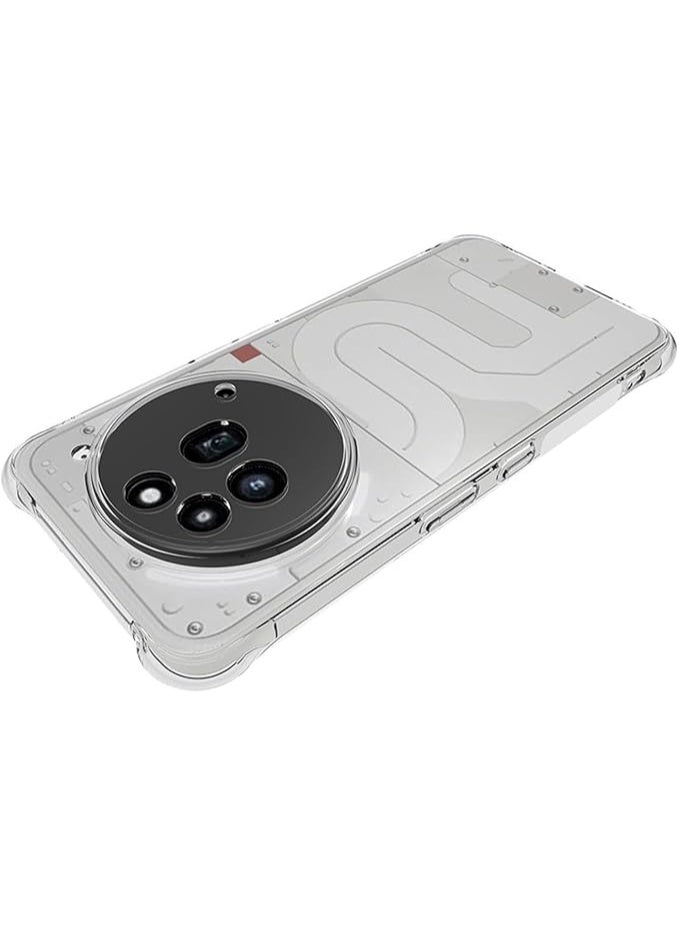 Case for Nothing Phone 3A Pro Premium Ultra Clear Soft Slim Back Cover Case with Camera Protection Transparent Back Cover Designed for Nothing Phone 3A Pro - Image 2