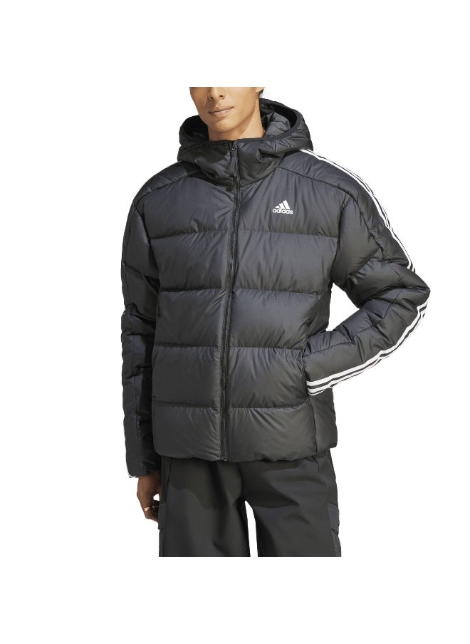 Adidas adidas Ess 3S Mid D J Black Outdoor Jackets XS  - Image 4