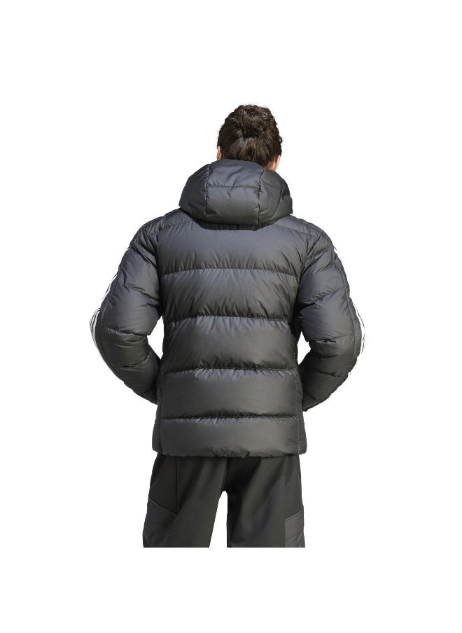 Adidas adidas Ess 3S Mid D J Black Outdoor Jackets XS  - Image 5