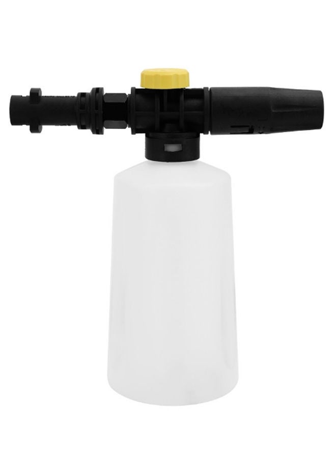 NIBEMINENT High Pressure Wash Spray Bottle Black/White/Yellow 750ml - Image 1