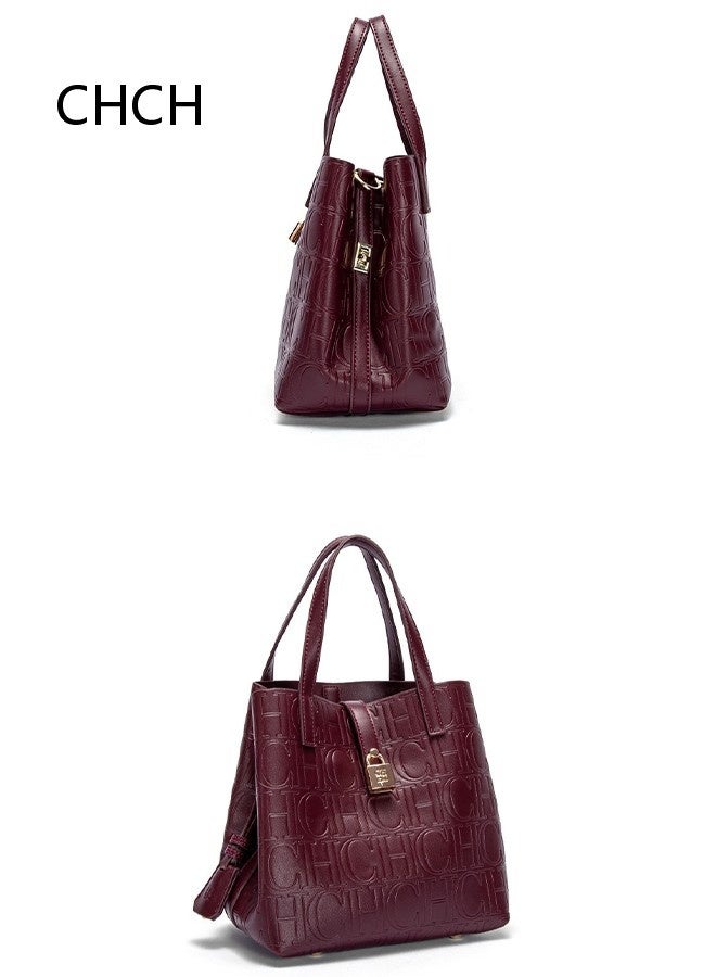 سي اتش سي اتش حقيبة نسائية كبيرة من القماش للأزياء، حقيبة حمل ضرورية لمستخدمي النقل العام - Image 2