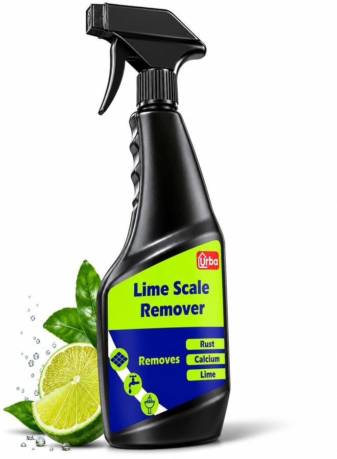 Urba Lime Scale Remover 500 ml, Hard Water Stain Cleaner for Bathroom, Taps, Faucets, Showers and Kitchen - Image 1