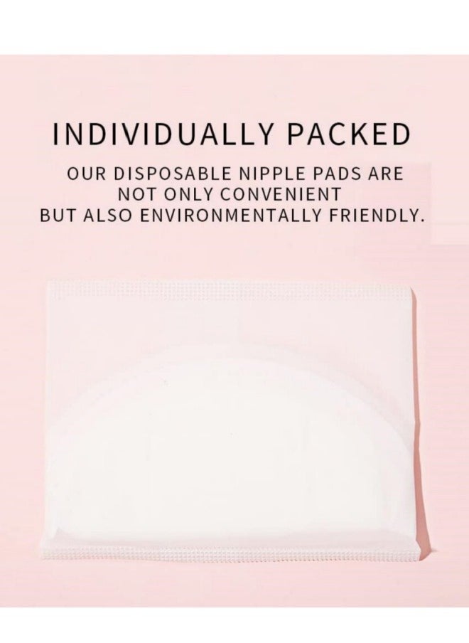 Vinnatsu 100 PCS Disposable Nursing Pads for Breastfeeding,Ultra-Thin,Quick Absorbency, 5 In in Diameter Full Coverage,3D Contoured Design,Extra Comfort Individually Wrapped,for Breastfeeding  - Image 5