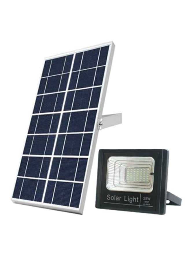 73Hours 180 degrees Swiveled Solar Powered Street And Garden LED Light Black/White/Blue - Image 1