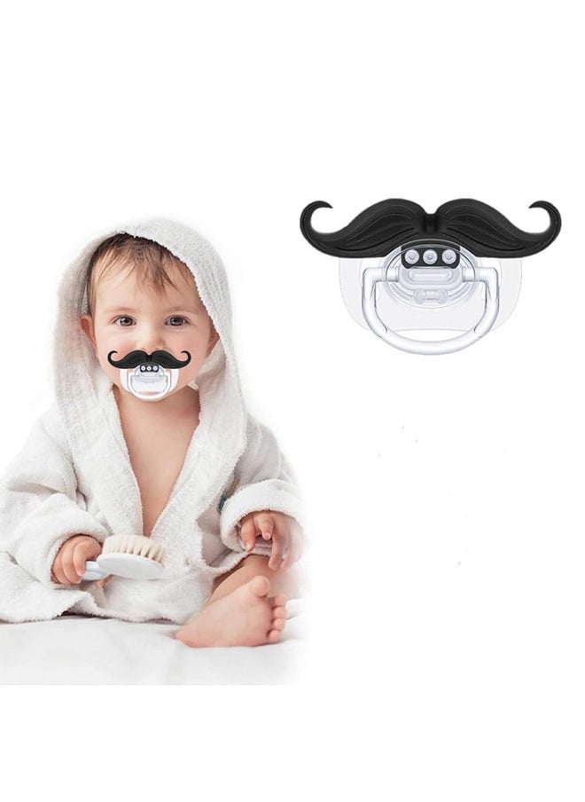 Goolsky Baby Funny Pacifier Cute Orthodontic Mustache Pacifier, 0 - 6 Months  - Image 2