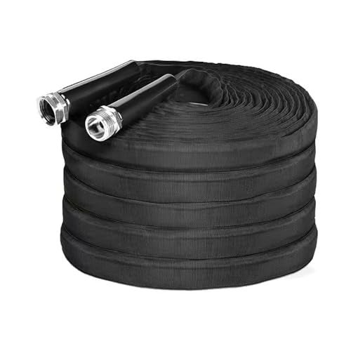 Takelablaze 50FT Garden Hose NonExpanding Garden Hose Lightweight Lay Flat Water Hose Kink Free Flexible Hose for Yard Garden RV Marine Camping - Image 1