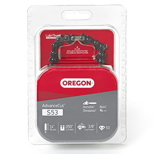 Oregon S53 AdvanceCut Replacement Chainsaw Chain for 14-Inch Guide Bars, 53 Drive Links, Pitch: 3/8", .050" Gauge, Fits Various Remington Models - Image 5
