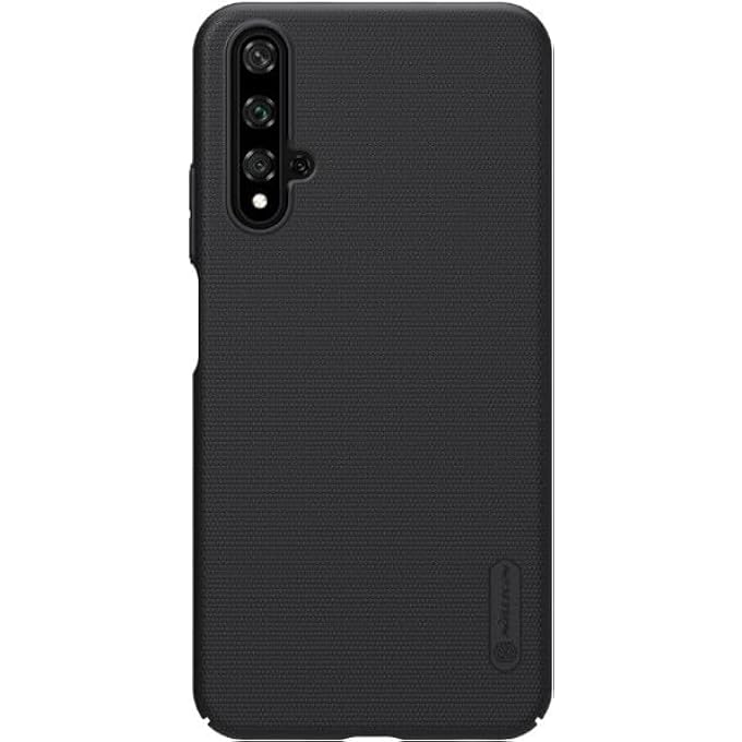 Nillkin HWH20NLSFB Super Frosted Hard Phone Case With Stand For Huawei Nova 5THonor 20Honor 20s  Black