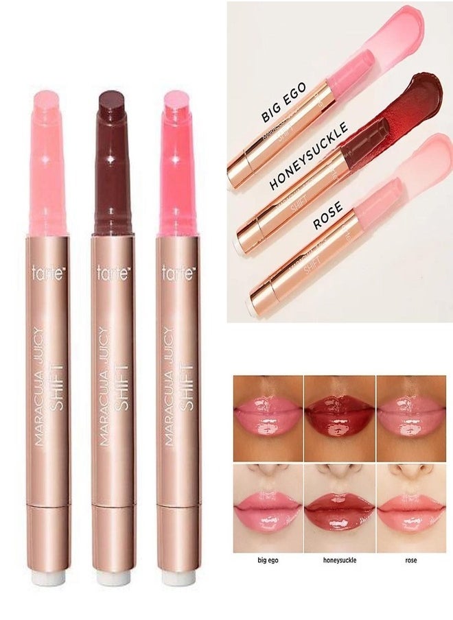 Tarte Cosmetics - TARTE Maracuja Juicy Shift Lip Plumper - Color-adjusting pH lip plump Honeysuckle 2.7g - Image 1