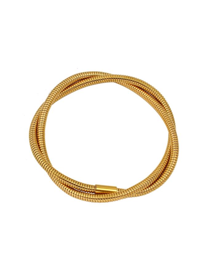 Of Stainless Steel Plated 8k Gold Bracelet Europe And The United States New Jewelry Multi-layer Winding Bracelet Fashion Women 