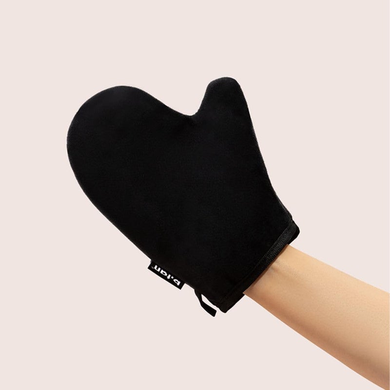 b tan b.tan Self Tanning Mitt | I Don't Want Tan On My Hands - Sunless Tanner Applicator Glove w/Thumb, Streak-Free, Velvety Soft, Reusable, Face & Body, Great for Foam, Mousse, Gradual Lotion, & Drops - Image 4
