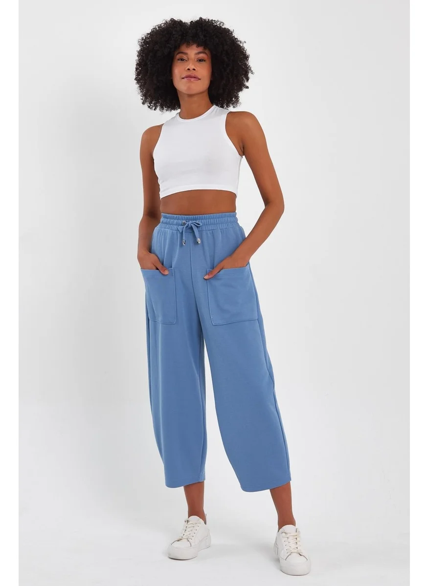 Alexander Gardi Palazzo Trousers with Pocket Details (B23-002700)