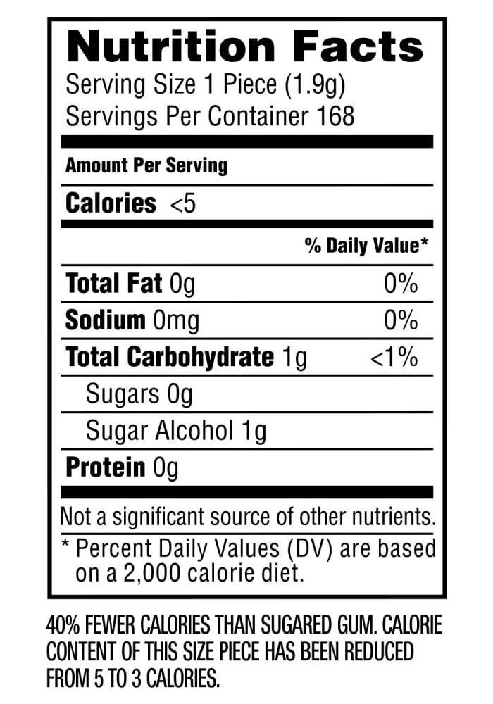Orbit Bubblemint Sugarfree Gum - 12 Pack - Image 2