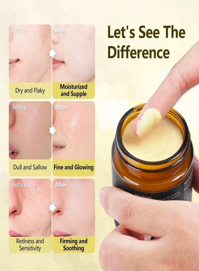 JUANCHI Beef Tallow for Skin, Tallow and Honey Balm for Face, Grass Fed Beef Tallow for Face & Body, Deeply Nourishing, Soothes Dry Skin (120g/4.23oz) - Image 4