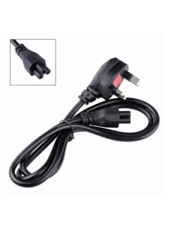Terabyte Laptop Power Cable 3 Pin Mains lead Power UK Plug for Laptop AC-Adapter Charger Acer Dell HP Compaq Toshiba Vaio Delta Asus Lenovo Electric Equipment 1.5m - Image 1
