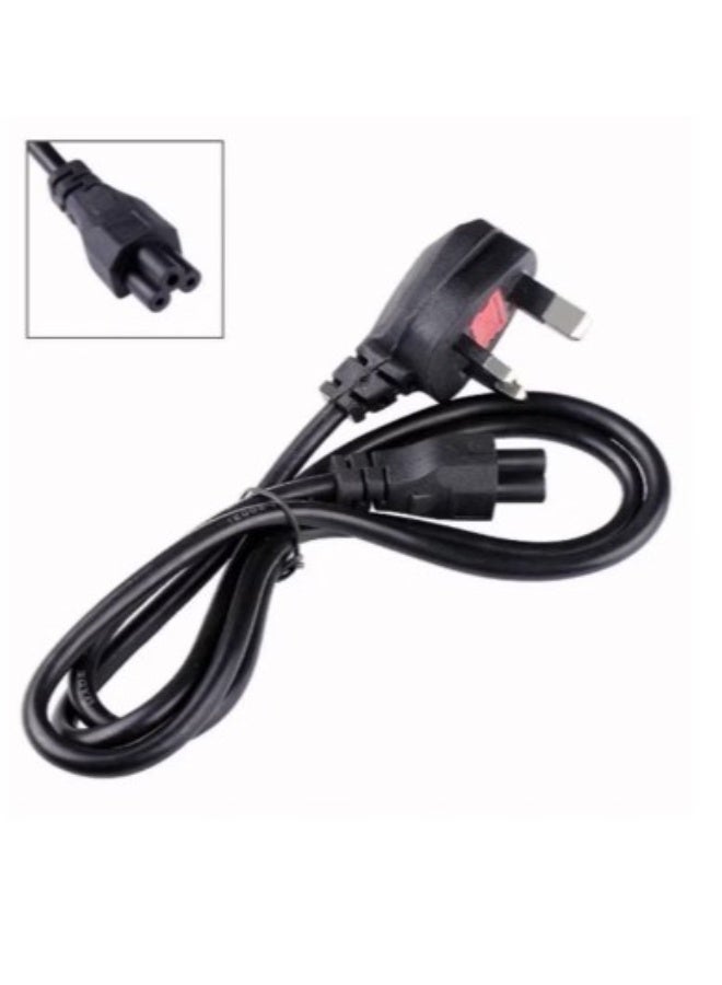 Terabyte Laptop Power Cable 3 Pin Mains lead Power UK Plug for Laptop AC-Adapter Charger Acer Dell HP Compaq Toshiba Vaio Delta Asus Lenovo Electric Equipment 1.5m - Image 2