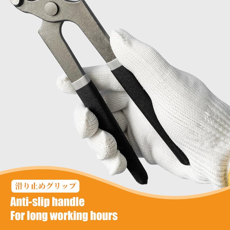 BOOSDEN أداة سحب المسامير BOOSDEN 8 بوصة مزيل المسامير مقصات أدوات النجارة مزيل الدبابيس أداة سحب المسامير مقصات قطع النهاية أداة إزالة المسامير مقصات المسامير مخلب القط سحب المسامير - Image 4