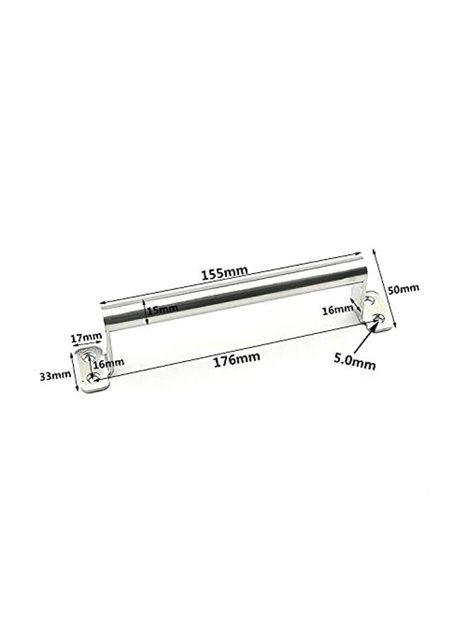 Tokatuker 2 Pack Door Pull 7-1/2 inches(19cm) Stainless Steel Kitchen Bathroom Tube Handle (Medium) - Image 2