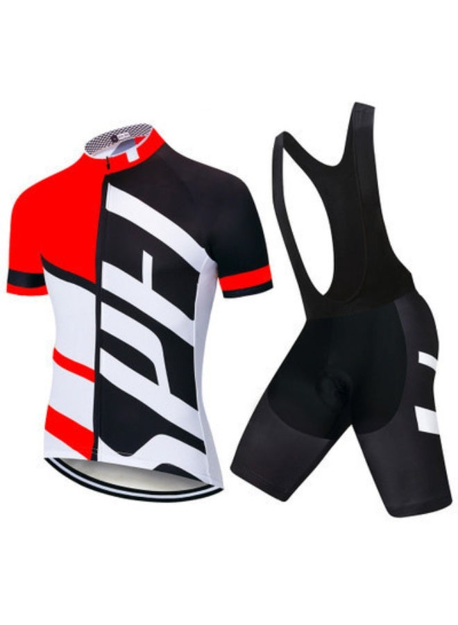 KUYING Summer Short Sleeved Cycling Suit Set  - Image 1