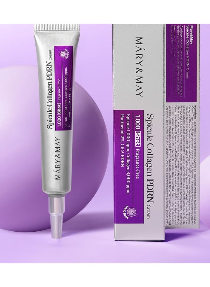 MARY & MAY Mary&May - Spicule Collagen PDRN Cream 15 g - Image 4