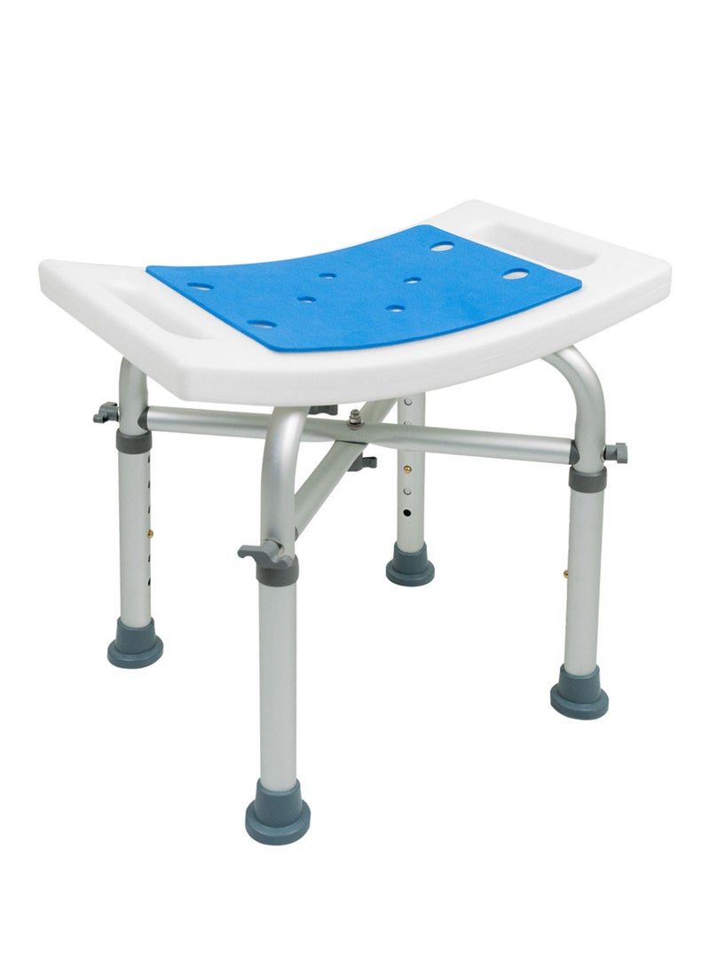 ميشيدا كرسي استحمام بارتفاع قابل للتعديل، كرسي استحمام ضيق - Image 1