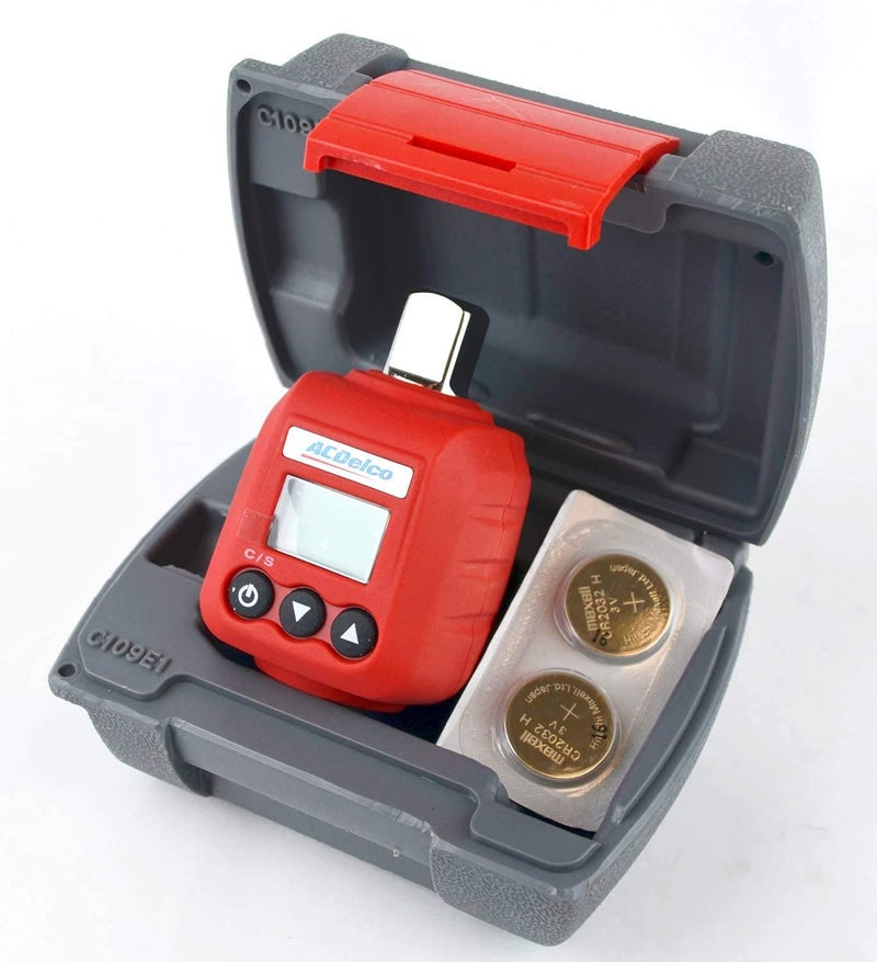 ACDelco Tools ACDelco 3/8” & 1/2" Heavy Duty Digital Torque Adapters with Buzzer and LED Flash Notification – ISO 6789 Standards with Certificate of Calibration (1/2” (14.8 to 147.6 ft-lbs.)) - Image 2