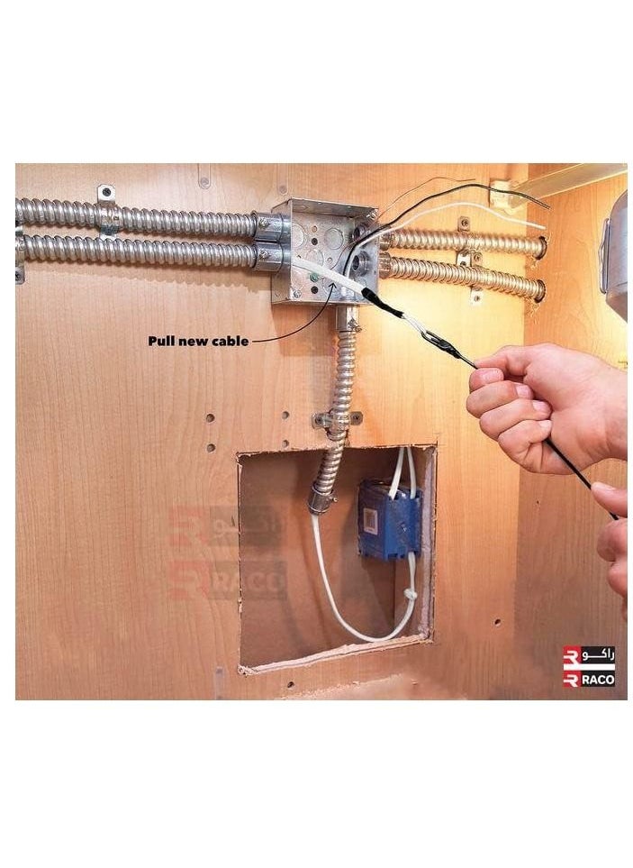 RACO - Metal Cable Pulling Spring Electrical Wire Puller Light Duty - Image 1