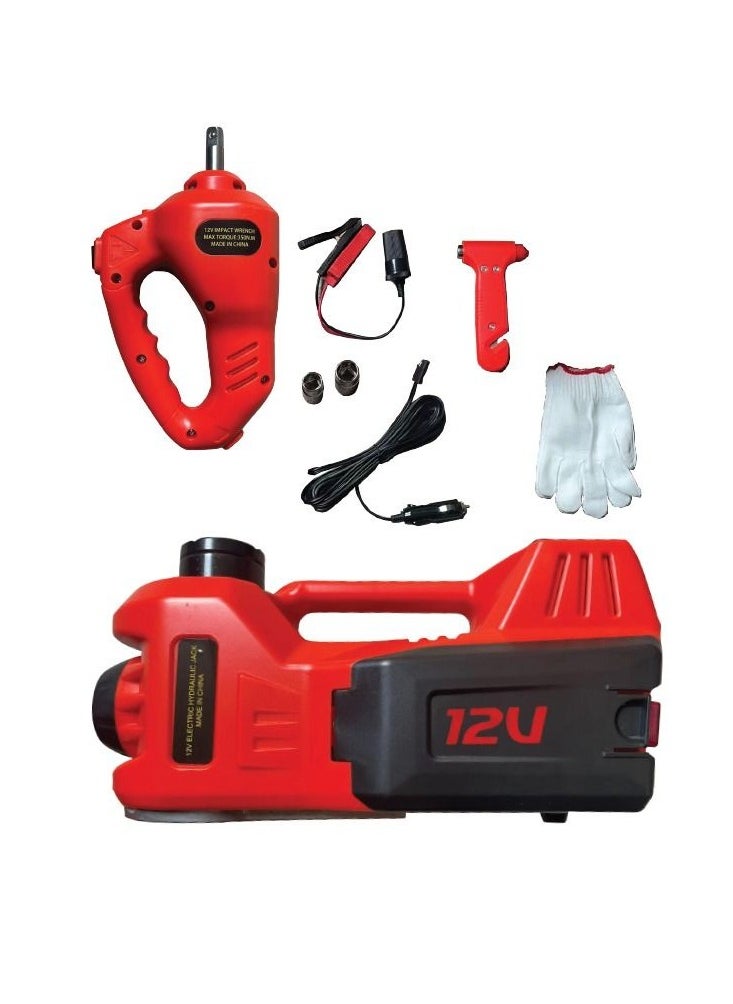 5 in 1 Electric Winch With Tire Inflator - By Denx