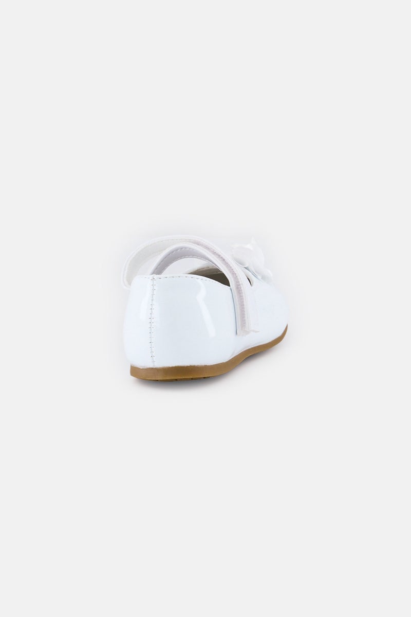 Josmo Toddlers Girls Velcro Closure Casual Shoes, White - Image 2