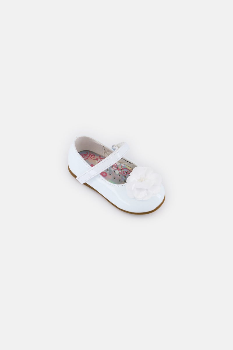 Josmo Toddlers Girls Velcro Closure Casual Shoes, White - Image 4
