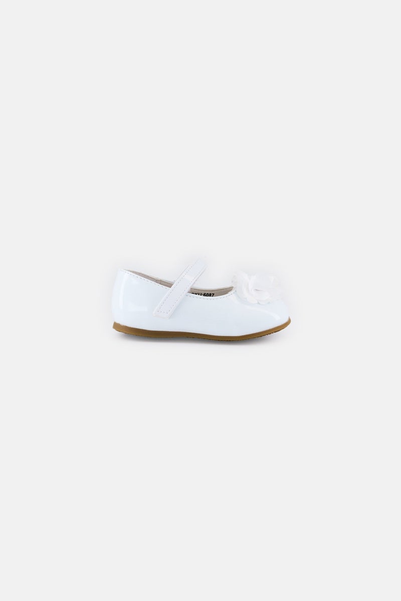 Josmo Toddlers Girls Velcro Closure Casual Shoes, White - Image 3