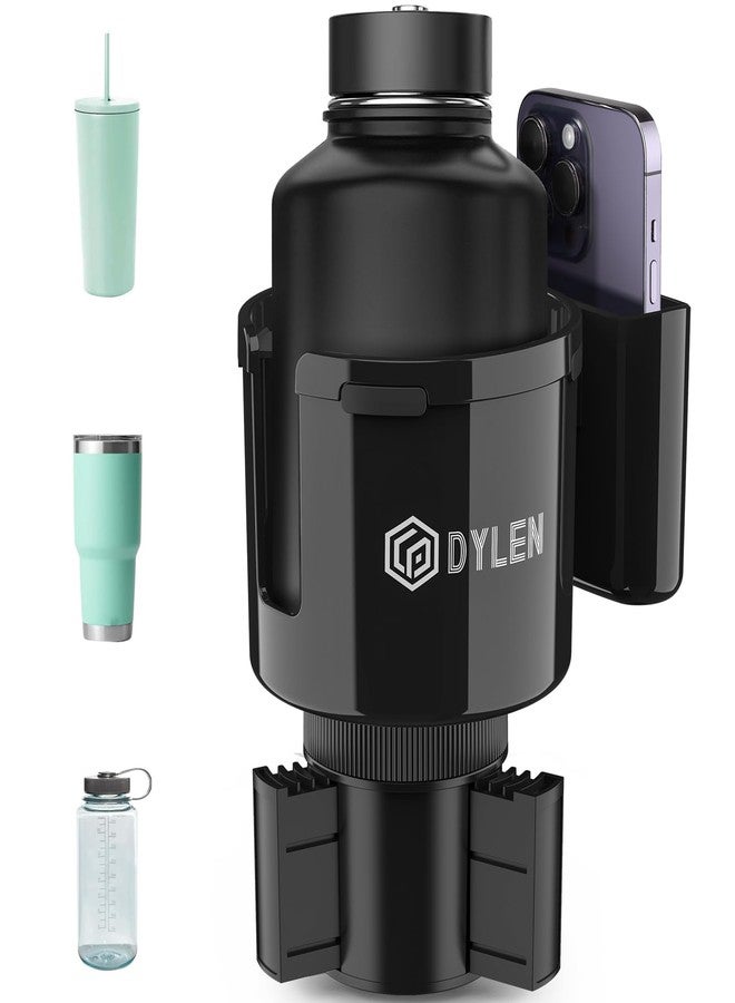 DYLEN Car Cup Holder Expander, Cup Holder Extender Adapter for Car with Expandable Base, Fits Yeti 20/26/30/46oz, Hydroflask 32/40oz, Large Water Bottles in 2.8"-4.2" (16-46oz) - Image 1