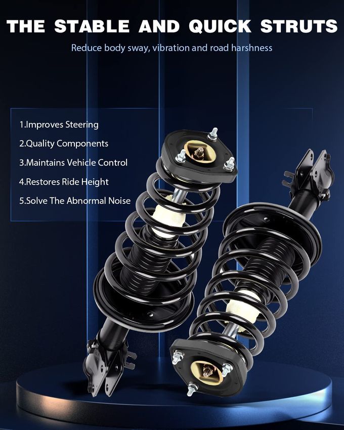 ECCPP Complete Struts Spring Assembly Rear Struts Shock Absorber Fit For 2005 2006 2007 2008 2009 For Hyundai Tucson,2005 2006 2007 2008 2009 2010 For Kia For Sportage Set Of 2 - Image 3