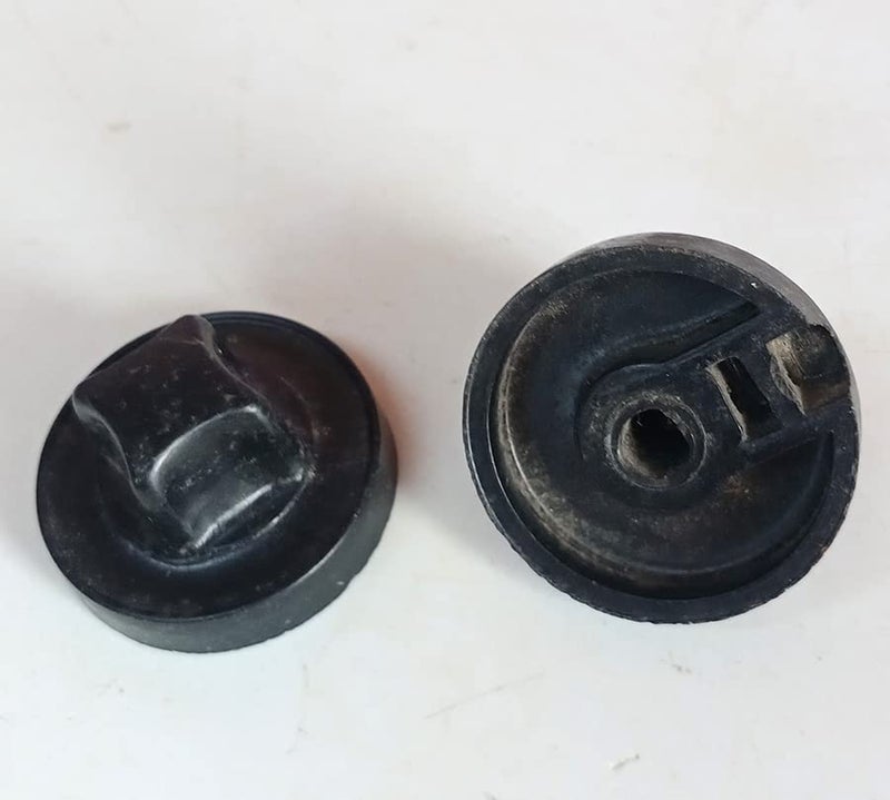 Oven Control Rotary Switch Knob OS0001 2 Pcs Black  - Image 2
