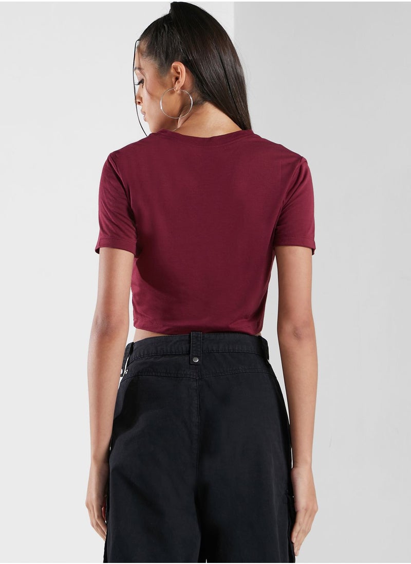 Nike - Nsw Cropped T-Shirt - Image 1