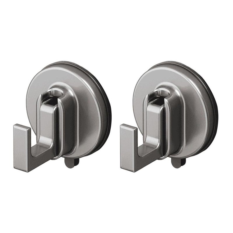 Suction cup coat hooks, wall-mounted vacuum hooks, no drilling required, traceless hooks for bathrooms, kitchens, and behind doors. - Image 3