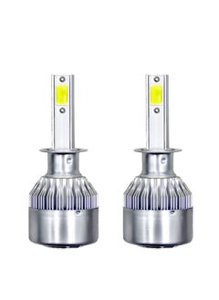 سي6 طقم لمبات LED للسيارة من قطعتين C6 H1  - Image 2