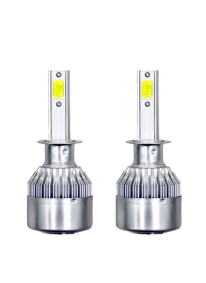 C6 2-Piece C6 H1 Car LED Headlight Bulb Kit  - Image 2
