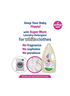 SUPER MOM Super Mom Laundry Detergent White Clothes 3 Liters  - Image 2