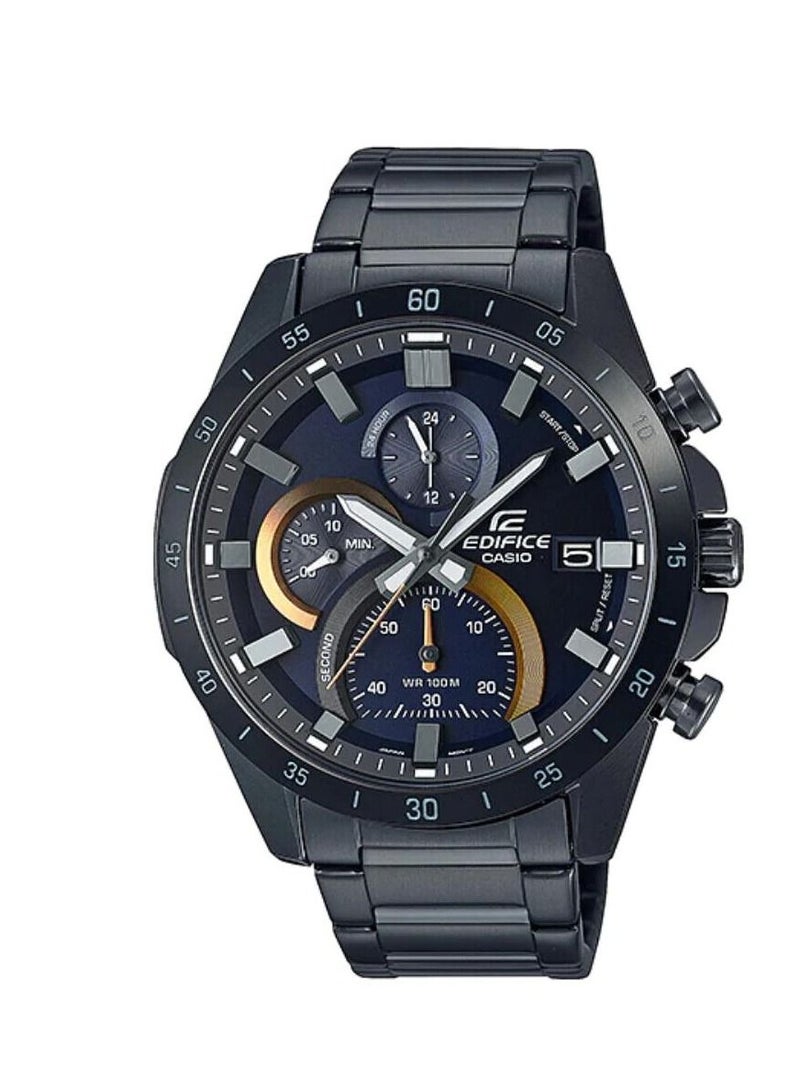 CASIO ساعة كاسيو إيديفيس كرونوغراف تناظرية قياسية للرجال من الفولاذ المقاوم للصدأ، EFR-571DC-2AVUDF - Image 1